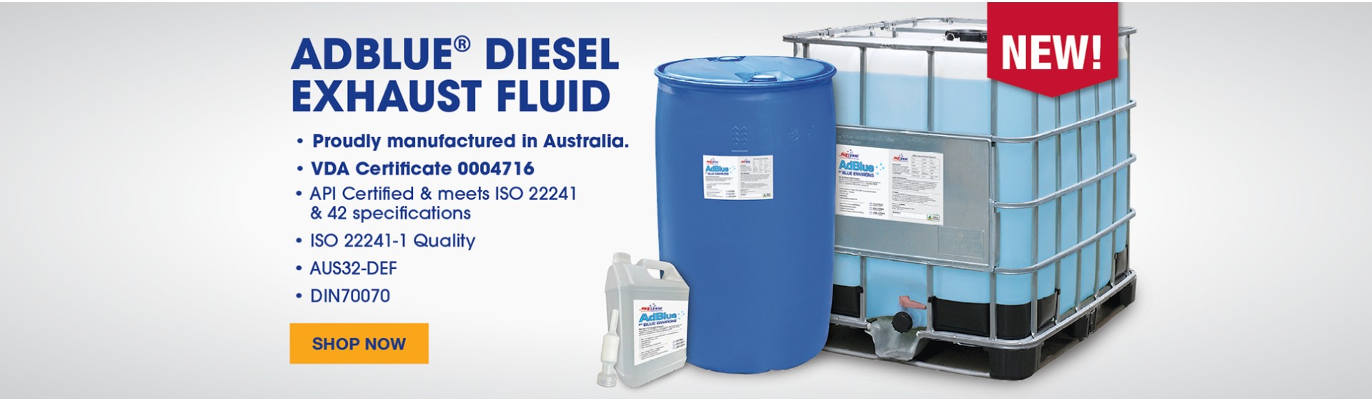 ADBLUE DIESEL EXHAUST FLUID AUSTRALIA